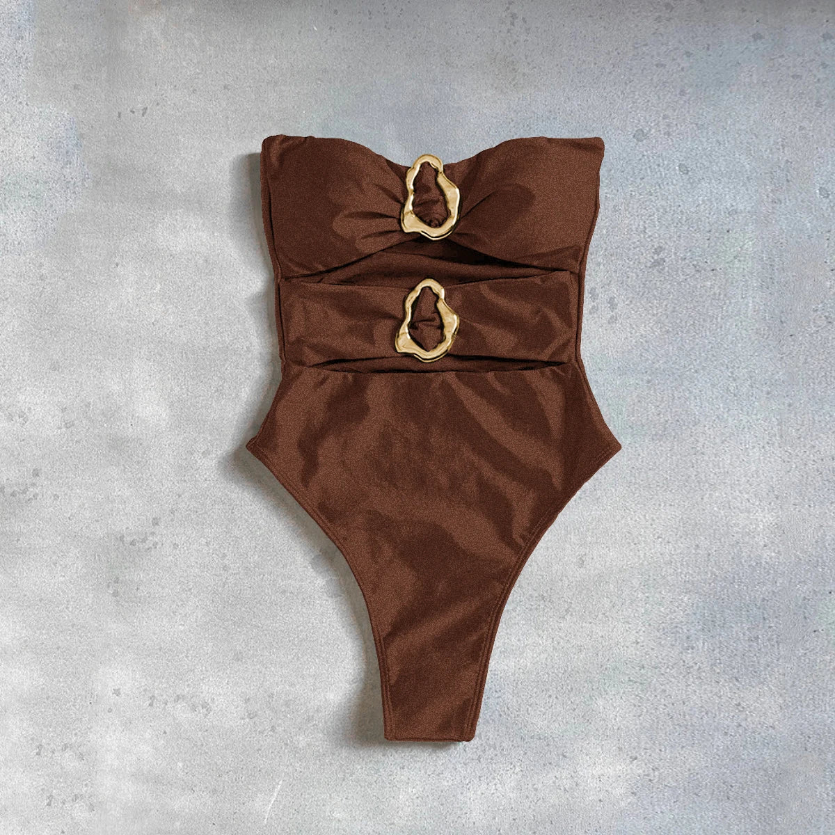 "Katalina" One-Shoulder Swimsuit