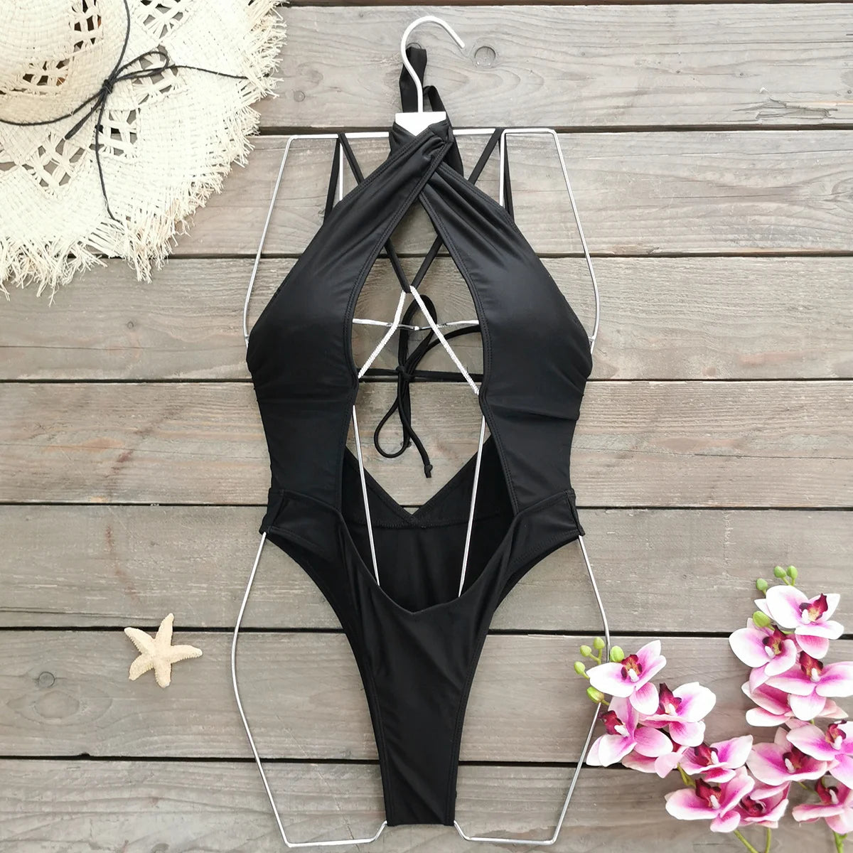 Sexy Out One Piece Swimsuit