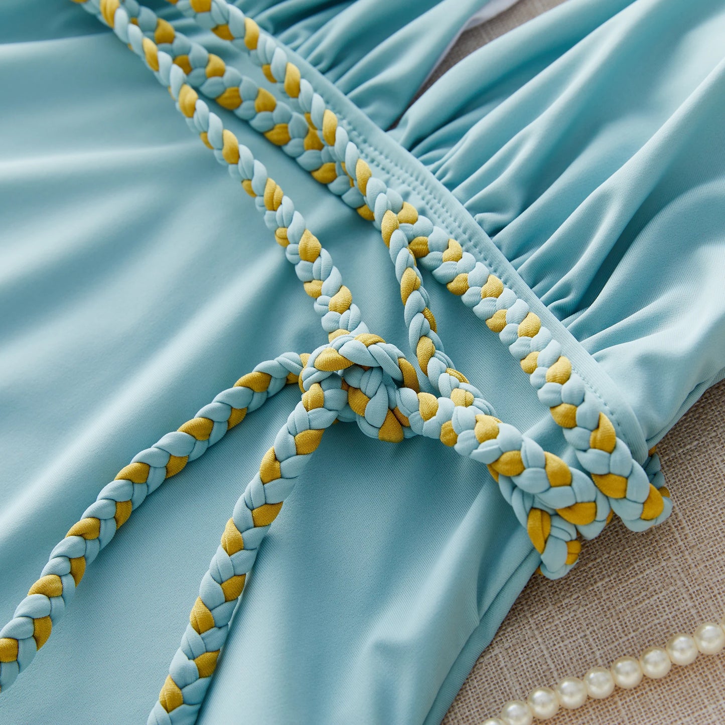 A stunning one-piece swimsuit with a push-up effect – "Seductive Waves".