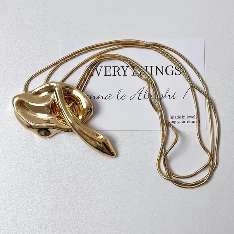 Calla Flower Necklace