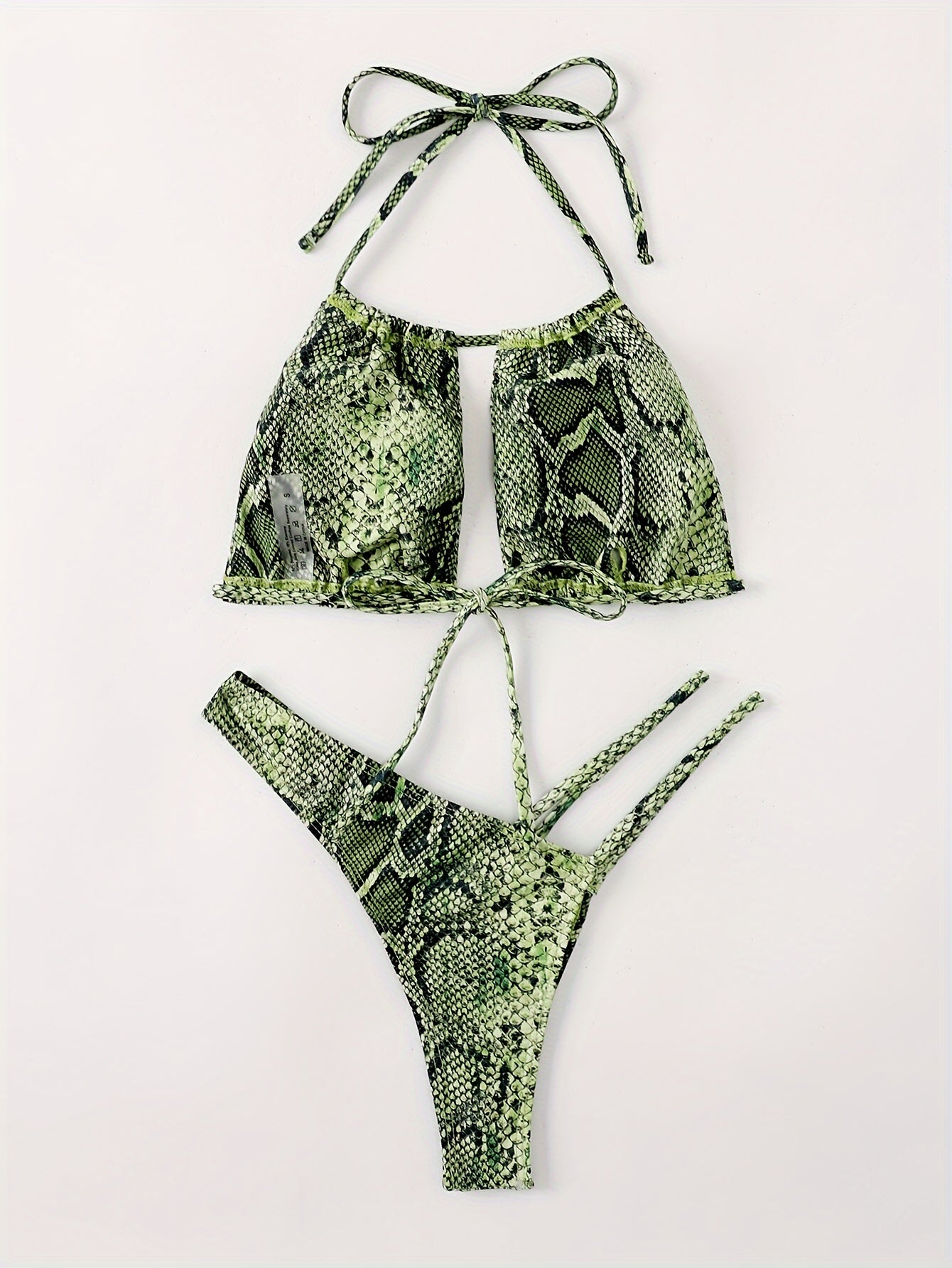 Snakeskin Print Swimsuit
