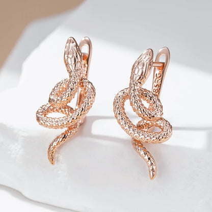 Snake Drop Earrings