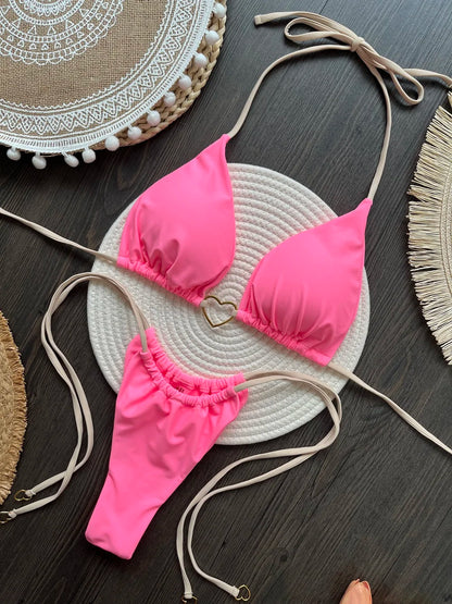 "Caliente" — a fiery look for beach days