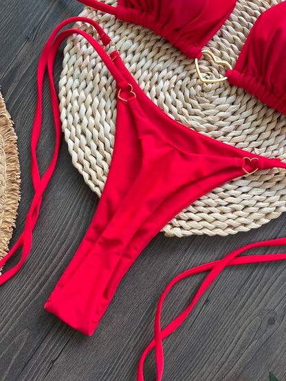 "Caliente" — a fiery look for beach days