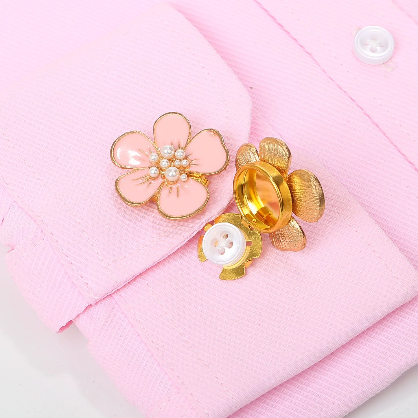 Cute Cufflink Button Covers For Shirt