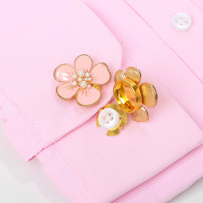 Cute Cufflink Button Covers For Shirt