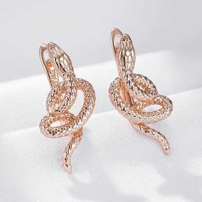 Snake Drop Earrings